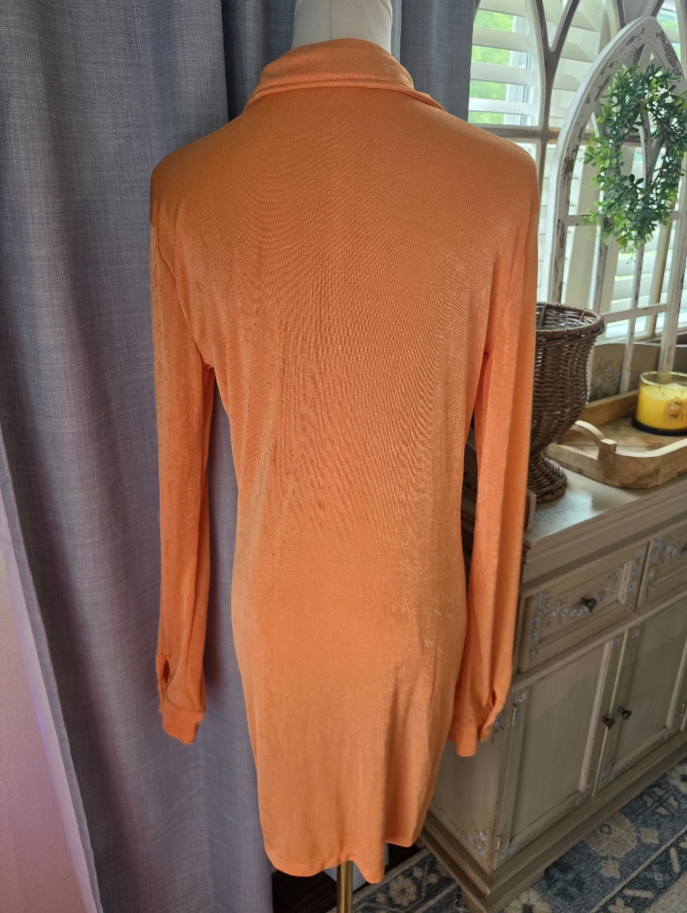 Orange Dress Slinky - Picture 6 of 7